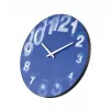 NeXtime Reloj 3077bl 3D, Ø39,5 cm, pared, azul/blanco