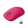 Logitech PRO X SUPERLIGHT ratón inalámbrico magenta ratón (910-005957)