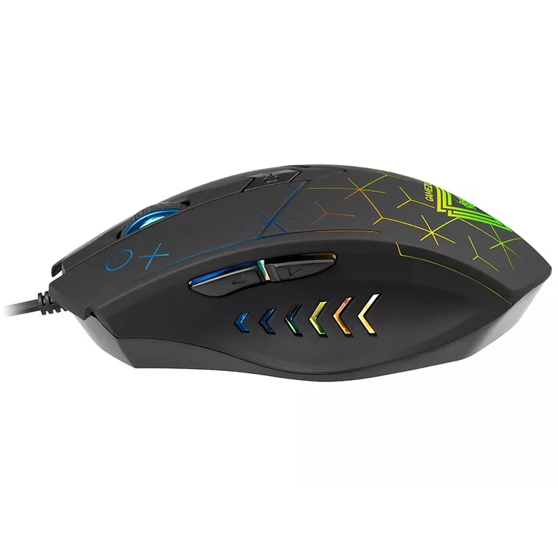 Tracer GAMEZONE XO - Ratón - USB - Óptico - 6 botones - Negro