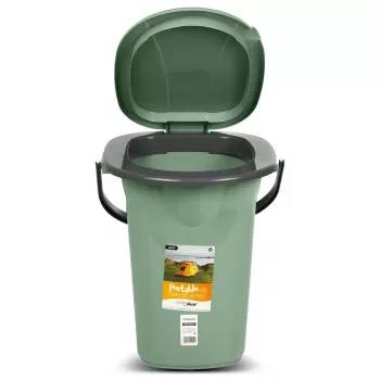 Cubo de inodoro portátil GreenBlue GB320GG — cubo de inodoro portátil ligero, modelo GB320GG