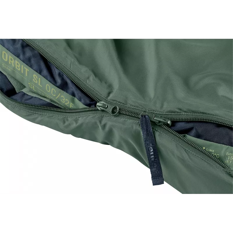Saco de dormir DEUTER Orbit SL 0 °C / 32 °F forma momia para adultos, tejido PES Ripstop, ancho 740 mm, profundidad 470 mm