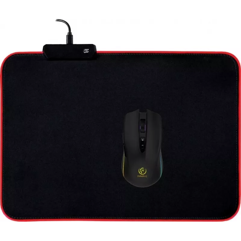 Alfombrilla de ratón Rebeltec LED Slider M