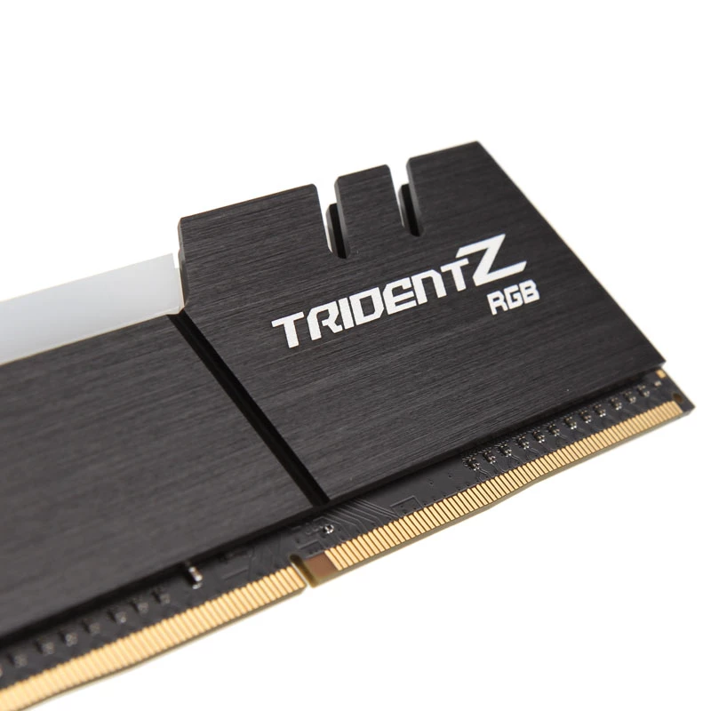 DIMM 32 GB DDR4-3200 (2x 16 GB) Dual-Kit, memoria RAM negra, F4-3200C16D-32GTZR, Trident Z RGB, INTEL XMP