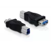 Adaptador USB DeLOCK USB 3.0-B M a USB 3.0-A H 65179