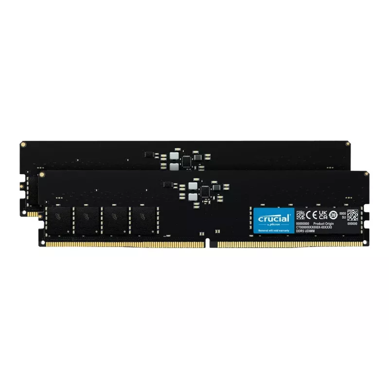 MEMORIA DIMM 64GB DDR5-5600/KIT2 CT2K32G56C46U5 CRUCIAL