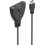 Conmutador HDMI™ 4K Hama 2x1, 2x conector hembra HDMI™ - 1x conector macho HDMI™ (00305019)