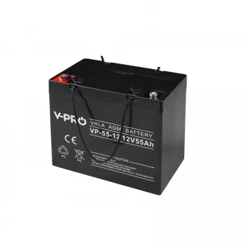 Batería VIPER VPRO 12V 55Ah (AGM sellada) Modelo 22725 para aplicaciones de backup y SAI