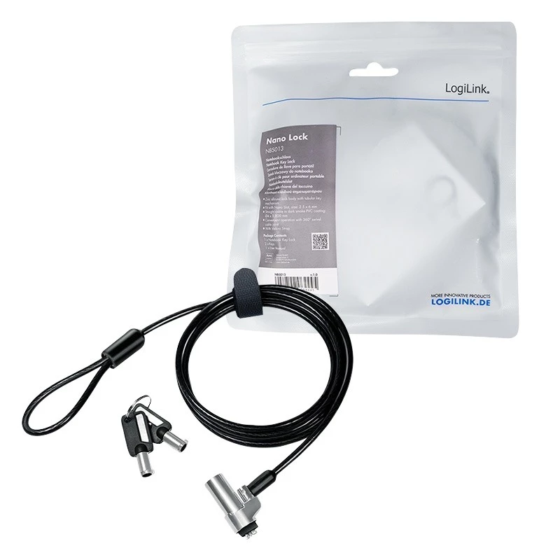 Candado de seguridad para portátil, universal, ranura Nano
