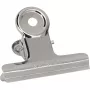 Pinza MAUL de metal, color: níquel, ancho: 50 mm, capacidad de sujeción: 20 mm, envase de autoservicio (21750-96)