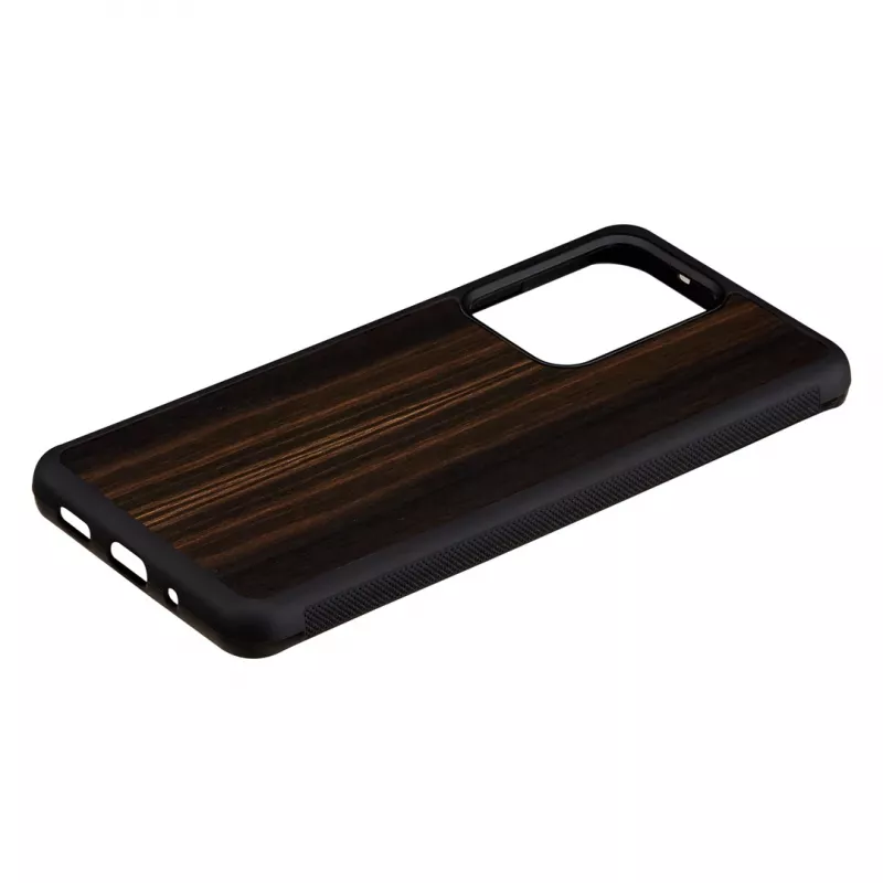 Funda para móvil man and wood Galaxy S20 Ultra ébano negro — funda protectora para smartphone