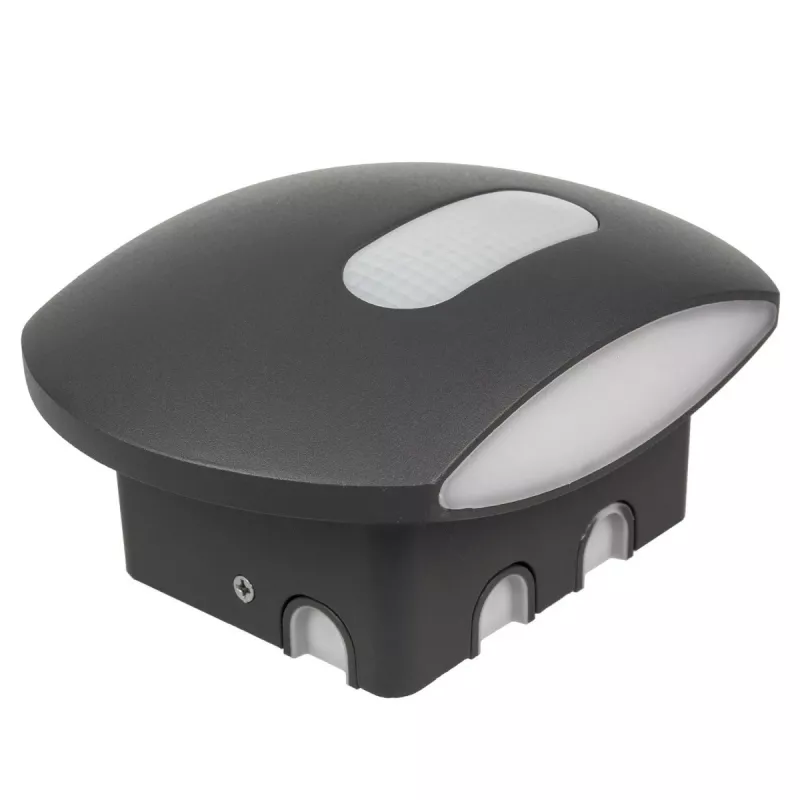Lámpara de pared LED MACLEAN MCE366 con sensor de crepúsculo y movimiento