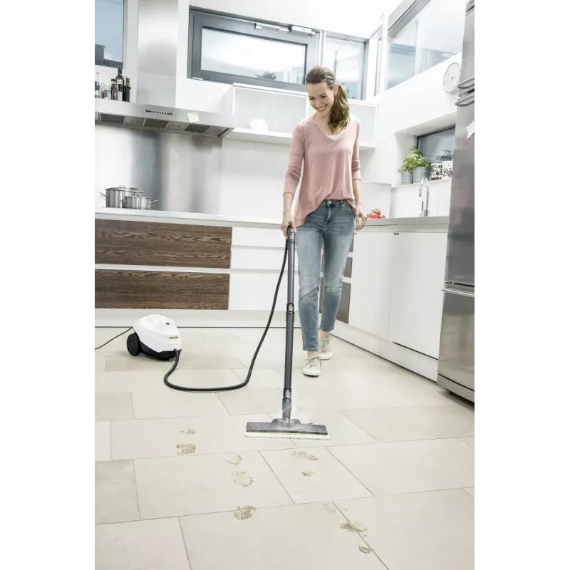 Kärcher SC 3 EasyFix 1.513-650.0 limpiadora de vapor cilíndrica, 1900 W, 3,5 bar, 0,5 l, negro/blanco