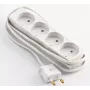 Alargador de corriente Microconnect GRUELU4H015 1,5 m 4 tomas de CA para interior blanco