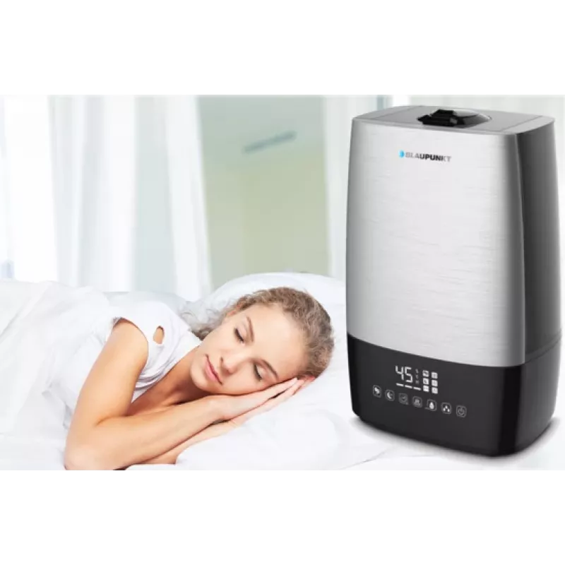 Humidificador Blaupunkt AHS801 de vapor 5 L negro plata