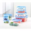 EMSA 508537 Recipiente para alimentos caja rectangular 1,75 L azul, transparente 1 ud.