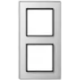 Tapa de interruptor de pared Jung AC 582 GL WW blanco vidrio 84×155 mm