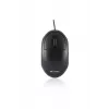Logic Lm-11 - Ratón - óptico - con cable - USB - negro