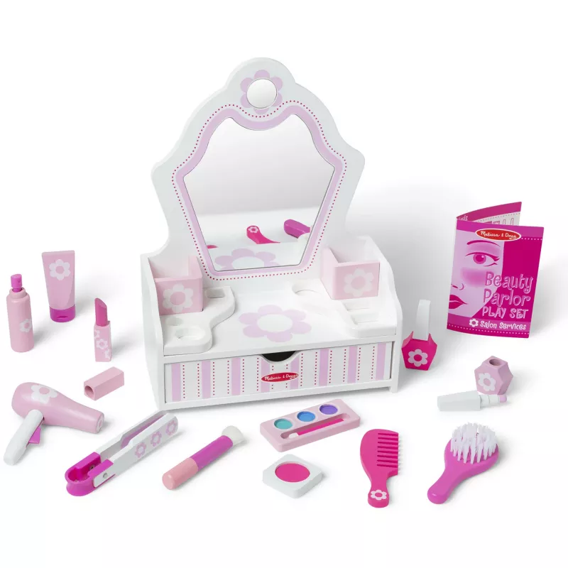 Melissa & Doug - Set de salón de belleza, juego de rol
