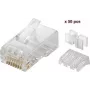 Microconnect KON505-50 conector de cable RJ45 transparente