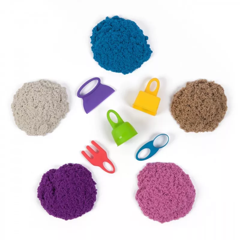 Kinetic Sand Castle Case - verde lima