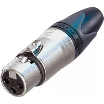 Neutrik Serie XX NC3FXX - conector de audio - 2,5 mm² - XLR3 (H)