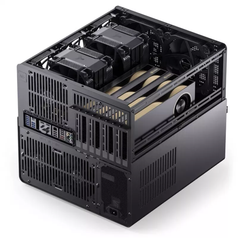 Caja NAS Jonsbo N5, E-ATX - negra
