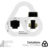 Thermal Grizzly DeltaMate ST16 Conector de refrigeración líquida, Negro