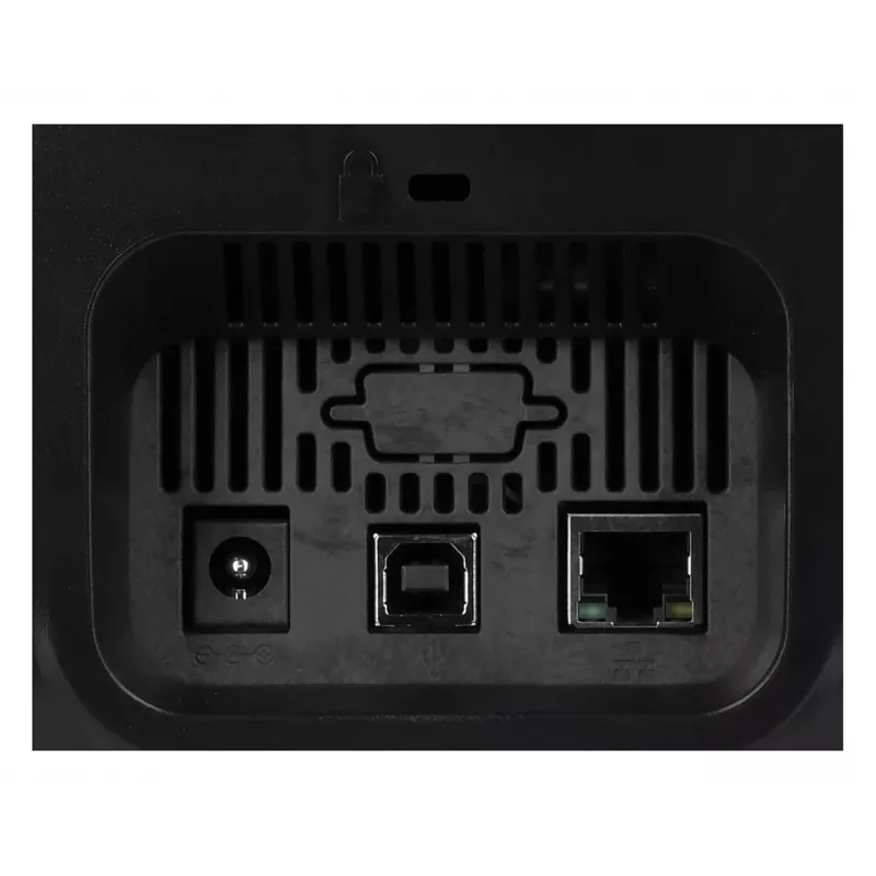 Impresora de tarjetas de plástico Zebra ZC300 – Sublimación de color/Termotransferencia, 300x300 DPI, LCD, alimentación de 100 hojas, Ethernet, Plata/Negro