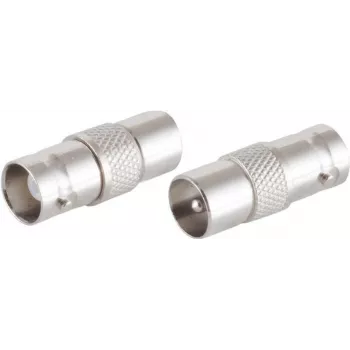 Adaptador ShiverPeaks 98815 BNC (vídeo/audio) a conector macho IEC, adaptador coaxial pasivo