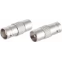 Adaptador ShiverPeaks 98815 BNC (vídeo/audio) a conector macho IEC, adaptador coaxial pasivo