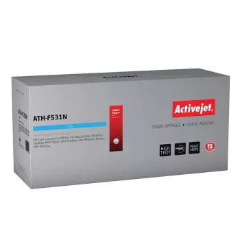 Activejet ATH-F531N Tóner (Recambio para HP 205A CF531A; Supreme; 900 páginas; cian)