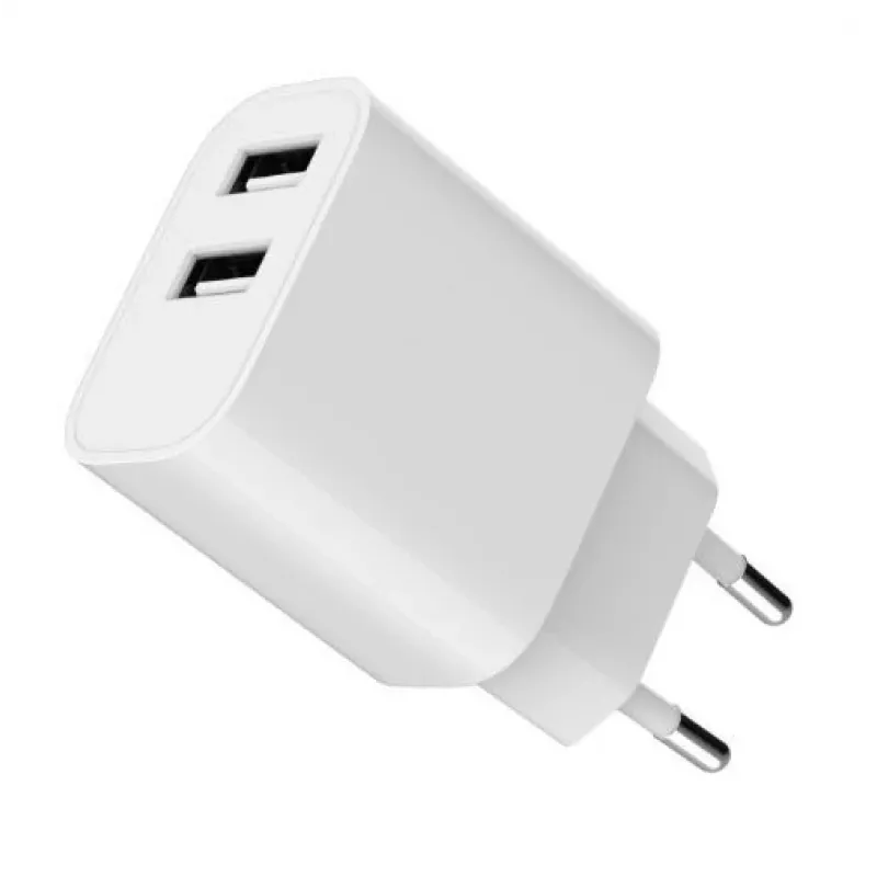 Cargador Gembird TA-UC-2A12-01 Indoor AC 2.4A 2 USB blanco