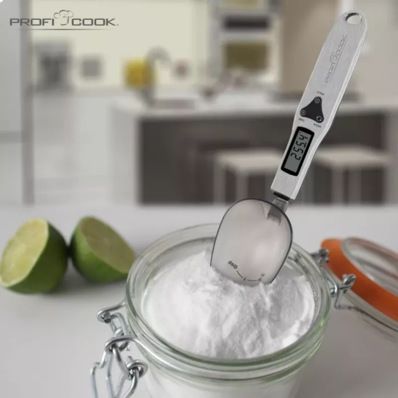 ProfiCook PC-LW 1214 acero inoxidable báscula de cocina electrónica