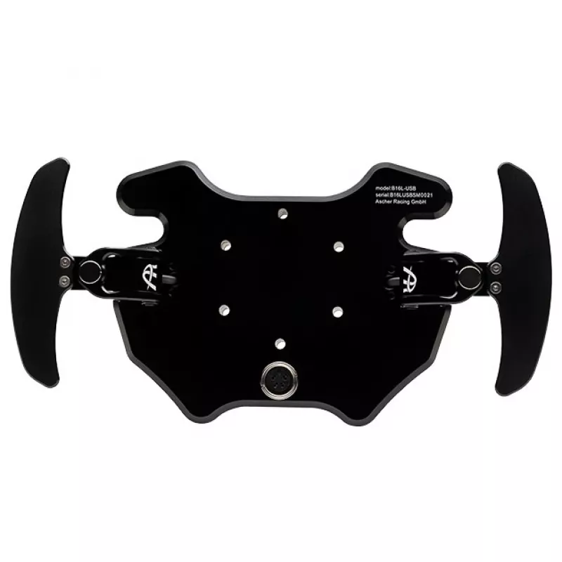 Placa de botones Ascher Racing B16L-USB para simuladores de carreras, 12 entradas, USB, alta compatibilidad
