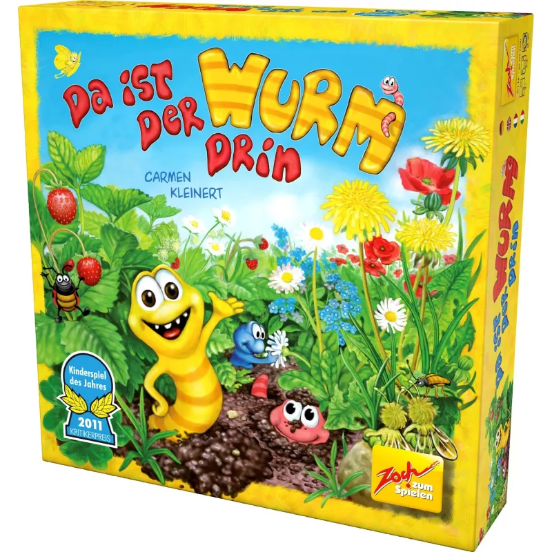 Da ist der Wurm drin, juego de mesa juego infantil del año 2011