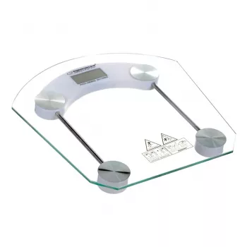 Esperanza EBS008W báscula de baño báscula de baño electrónica rectangular blanca