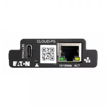 Tarjeta de gestión de red Eaton CLOUD-PS Fast Ethernet Negro