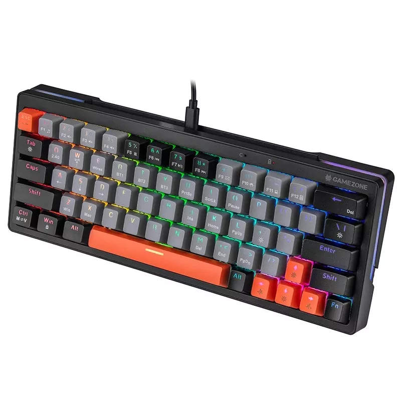 Teclado mecánico Tracer GAMEZONE EVO1 HOT SWAP 63 (gris) TRAKLA47297