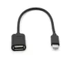 Cable TB OTG USB AF - USB C 15cm negro (AKTBXKU4PAC015B)