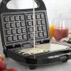 Gofrera doble Progress EK5852PVDE – placas dobles, recubrimiento antiadherente, temperatura regulable