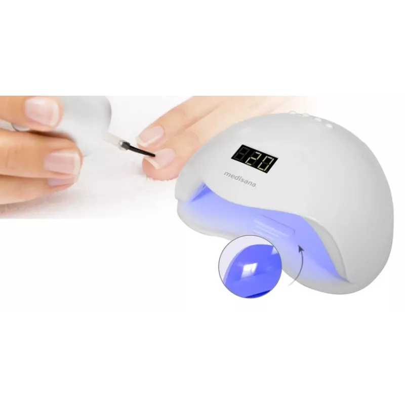 Lámpara de uñas UV/LED Medisana ND 880 blanca