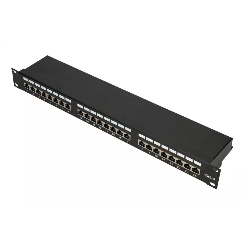 Extralink CAT6 STP V2 | patch panel | 24 puertos