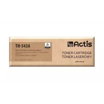 Tóner Actis TH-543A (compatible con HP 125A CB543A, Canon CRG-716M; estándar; 1500 páginas; magenta)