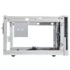 SilverStone SUGO SG13 - Sobremesa - Mini-DTX - sin fuente de alimentación (AT / PS/2) - negro, blanco - USB/audio (SST-SG13WB-Q)