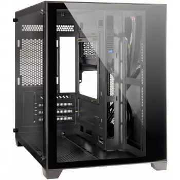 Caja de PC Inter-Tech C-501 Aspect midi torre negra