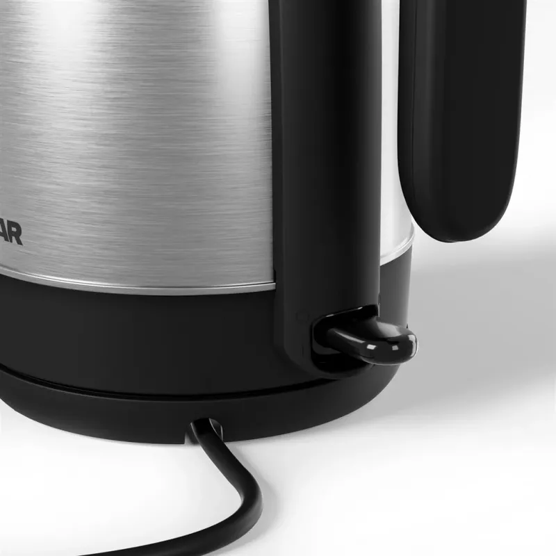 Hervidor eléctrico Tristar WK-1348 — 2200 W, 1,7 l, acero inoxidable, base giratoria 360°