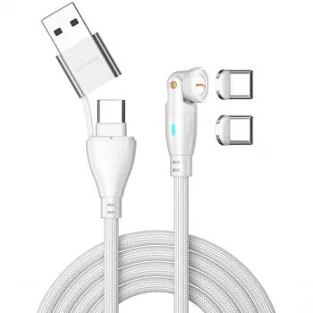Cable USB 4smarts 541236 USB 2.0 1,8 m USB C blanco