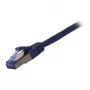 Cable de red RJ45 - CAT6A 500 MHz - 5 m - azul - S-STP (S/FTP) - AWG27 - LSZH - Synergy 21