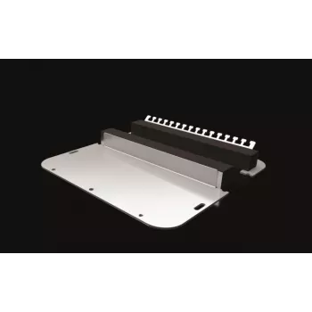 Placa pasacables Rittal 1182.080 Acero inoxidable 301x221 mm