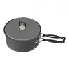 Menaje de camping ESBIT PT1100HA – olla de aluminio 1,1 L, Ø14,8 cm, 227 g, negra